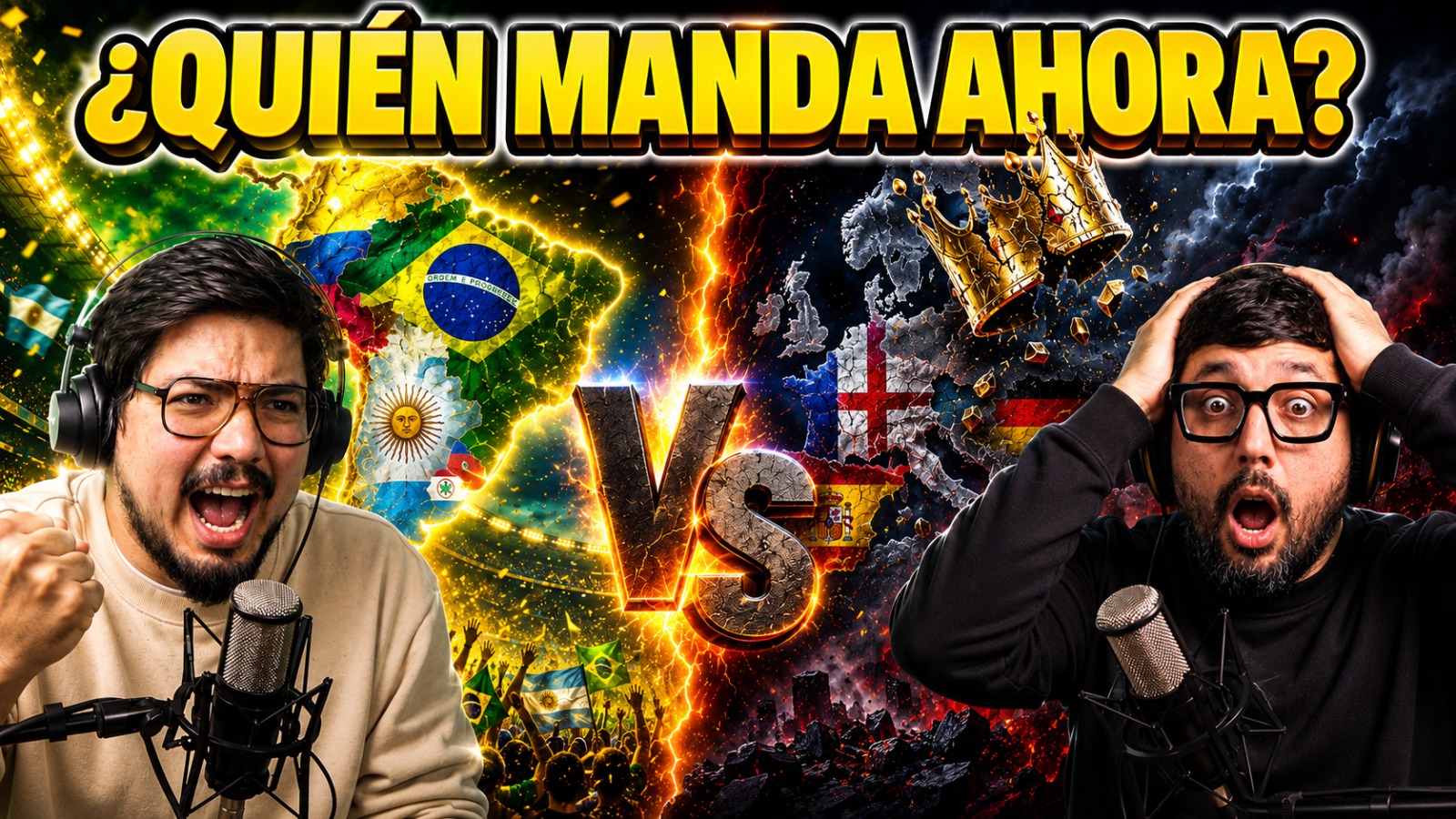 ¡Sudamérica está DOMINANDO el Mundial! Europa dejó de ser el rey del fútbol