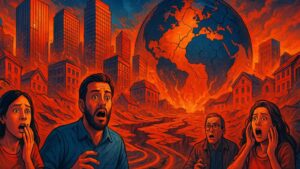 Imagen ilustrativa de los 10 terremotos más devastadores de la historia – creado por Los Bonobos