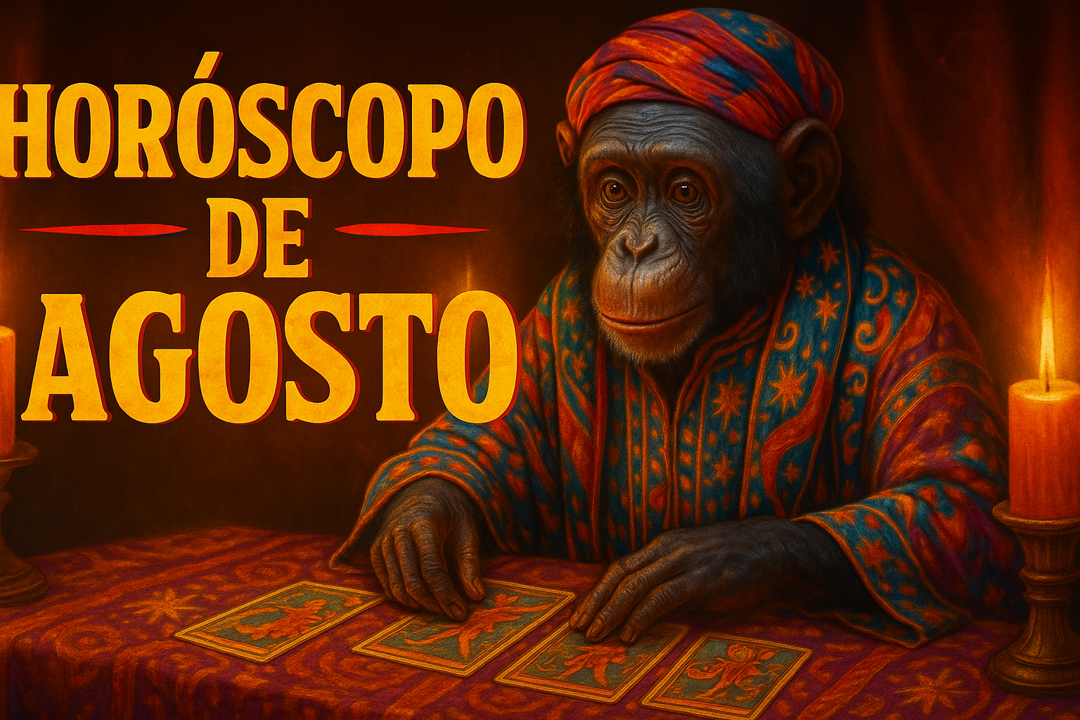 Horóscopo de agosto 2025 con predicciones para todos los signos zodiacales - creado por LosBonobos.com