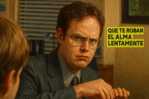 Tipos de compañeros de trabajo satíricos ilustrados por Los Bonobos