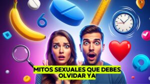 Ilustración sobre 10 mitos sexuales desmentidos por la ciencia, educación sexual basada en evidencia, creado por Los Bonobos y Bonobo Agencia.