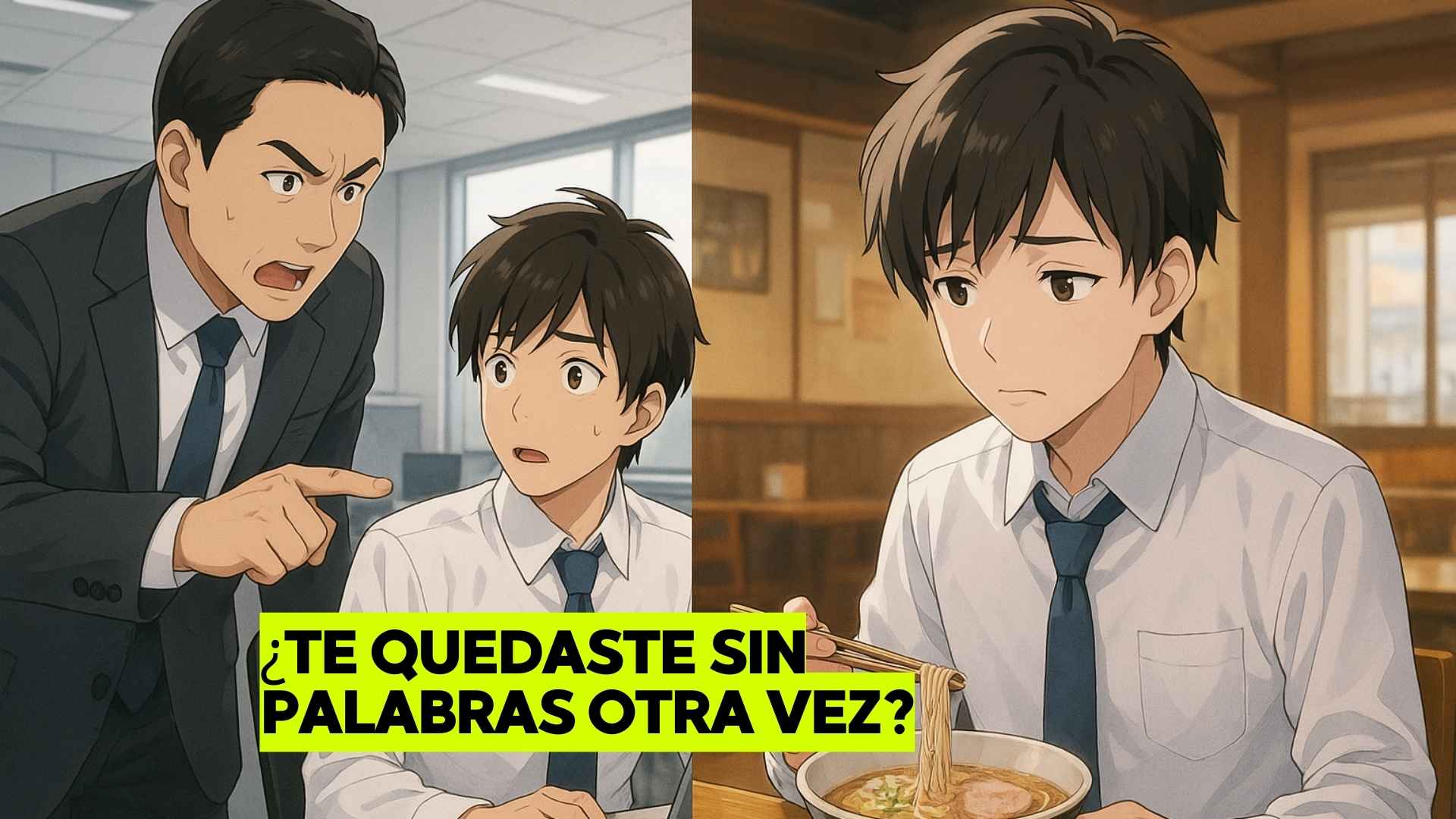La respuesta perfecta siempre llega tarde - consejos para responder a tiempo | Diseño por Los Bonobos