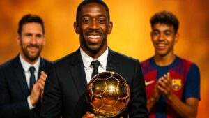 Ousmane Dembélé gana el Balón de Oro 2025: la revancha del Mosquito. Messi y Lamine lo felicitan