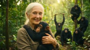 Muere Jane Goodall: la mujer que nos enseñó que los chimpancés también somos nosotros