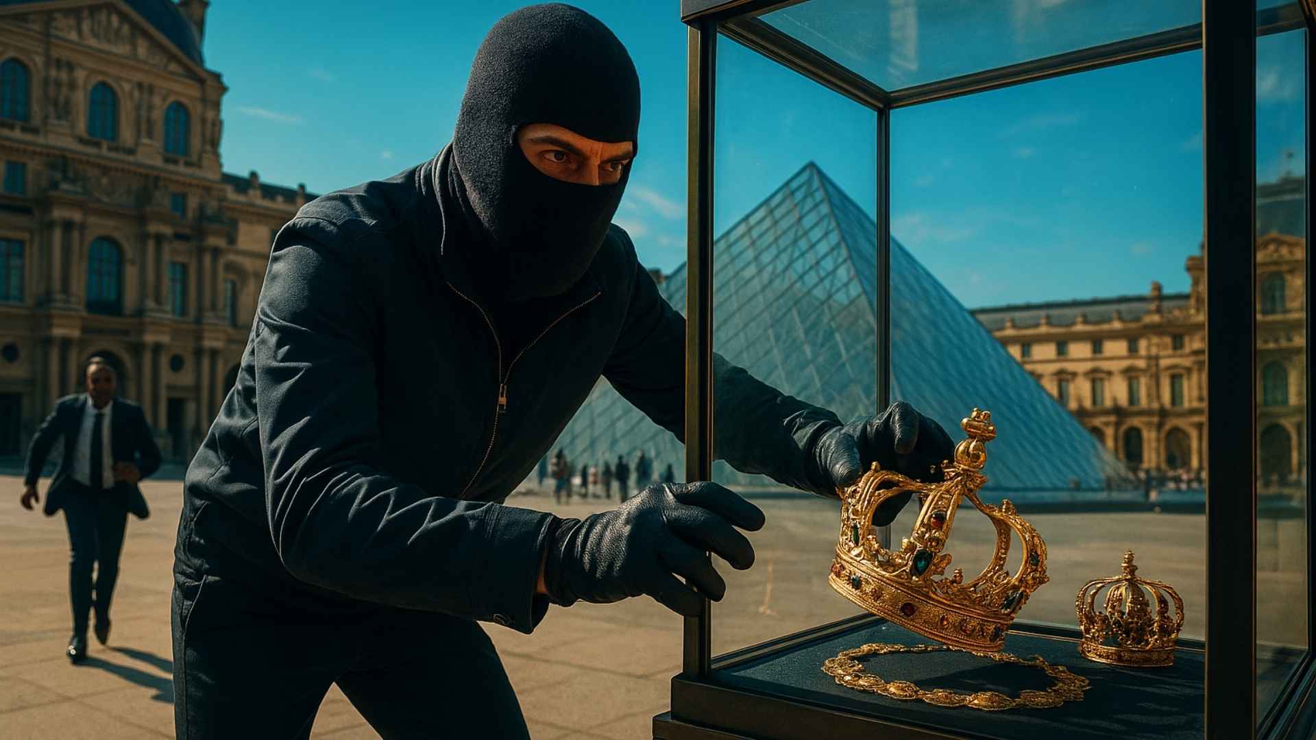 Robo del siglo en 7 minutos: el Louvre, “blanco fácil” a plena luz del día.