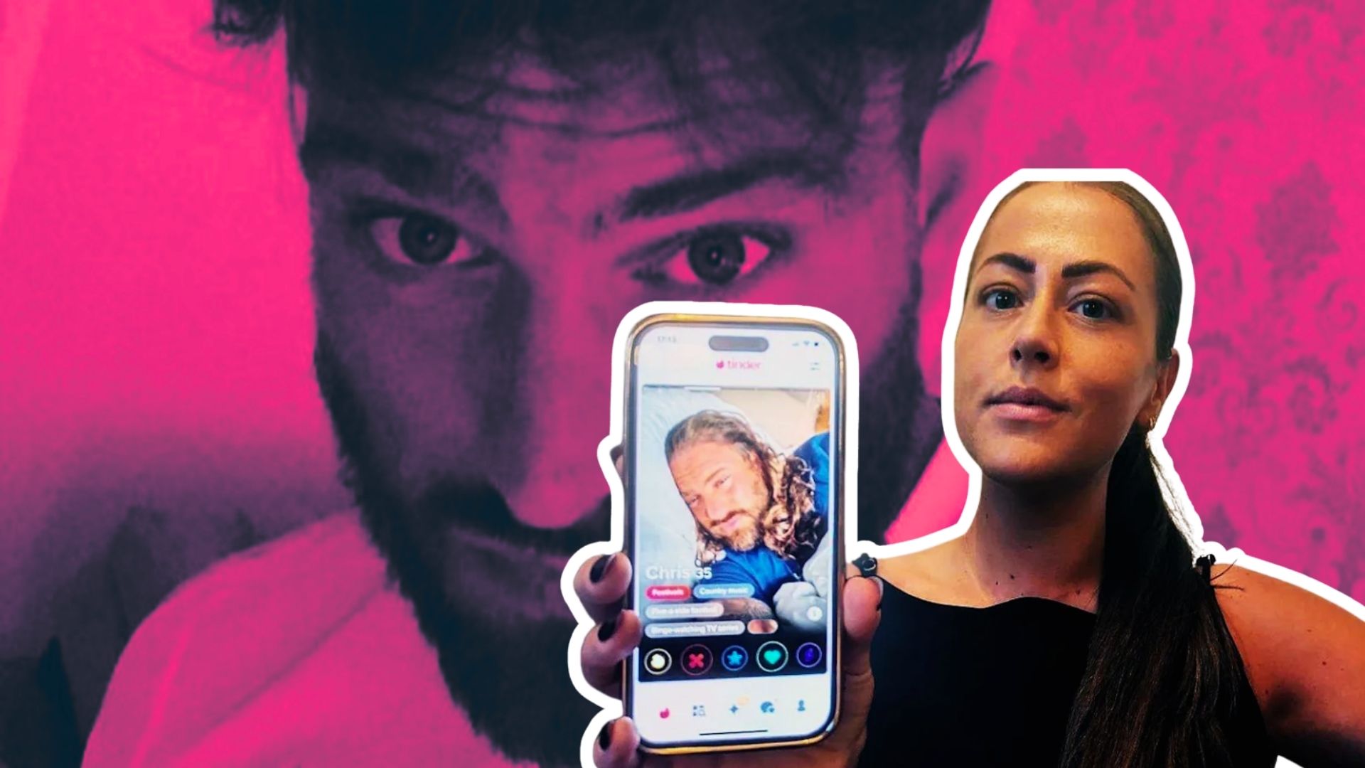 Depredador digital acosando víctimas en línea