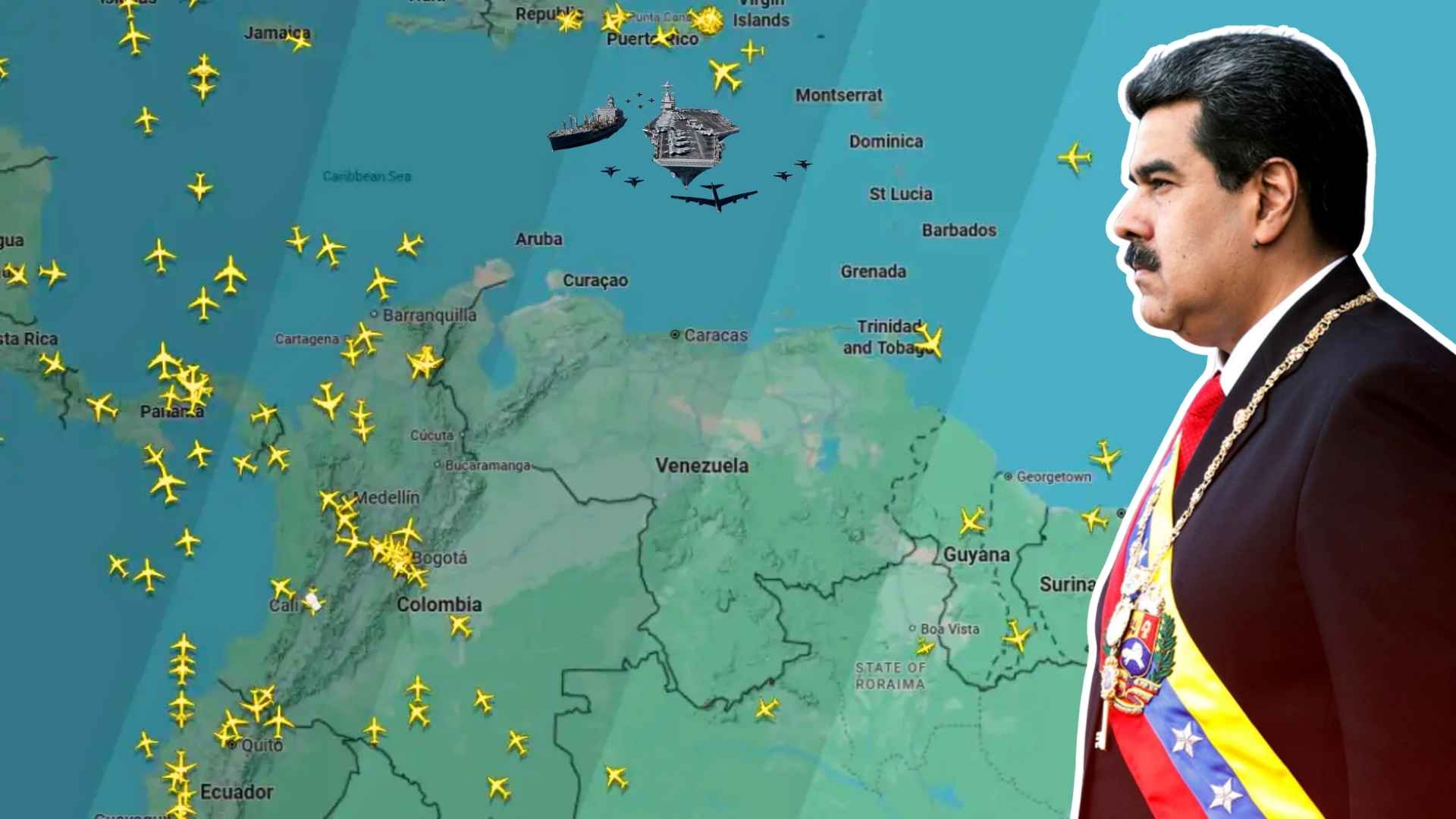 El cielo sobre Venezuela se vuelve zona roja: por qué las aerolíneas están huyendo del país