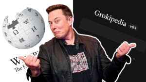 Guerra digital Wikipedia vs Grokipedia - elon muks