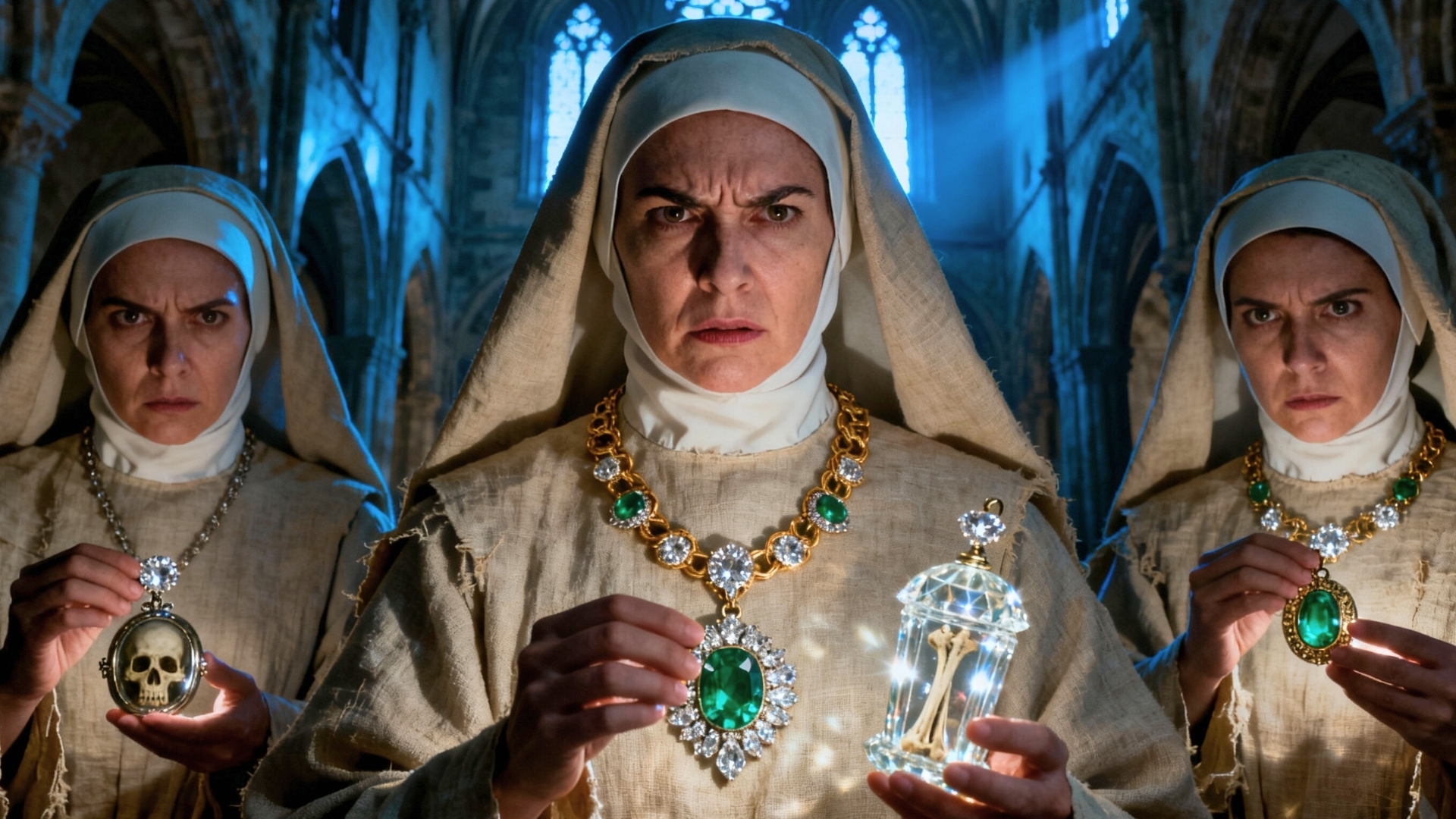 Detenidas Exmonjas Venden Tesoros Sagrados por Internet