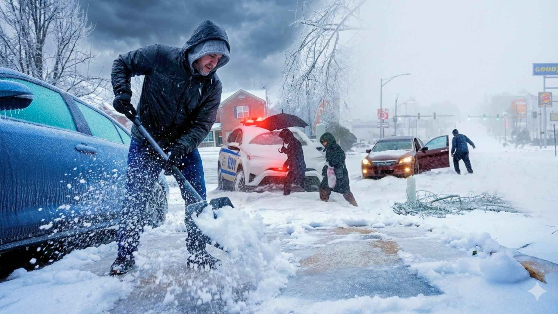 Tormenta invernal histórica en Estados Unidos con nieve, hielo y frío extremo que dejó muertos, apagones masivos y vuelos cancelados en varias ciudades