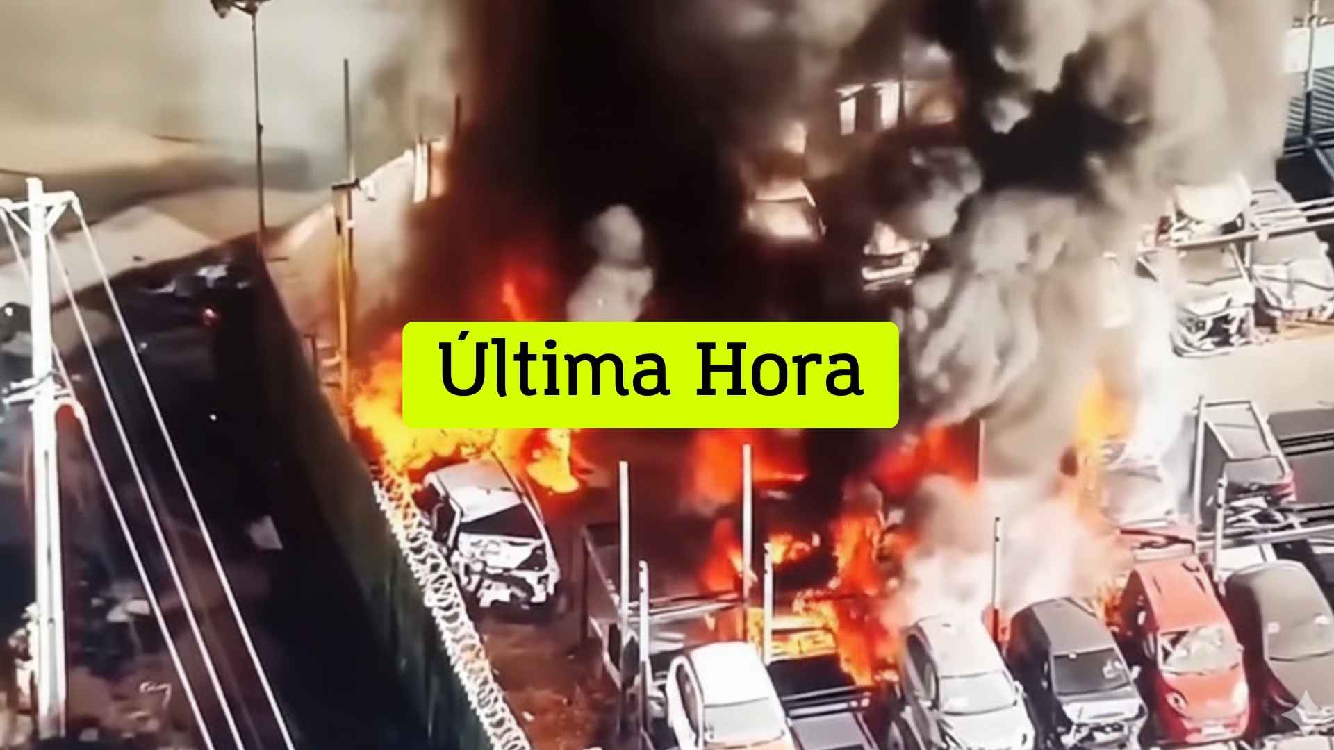 Explosión gigante en Renca camión de gas provoca bola de fuego en Ruta 5