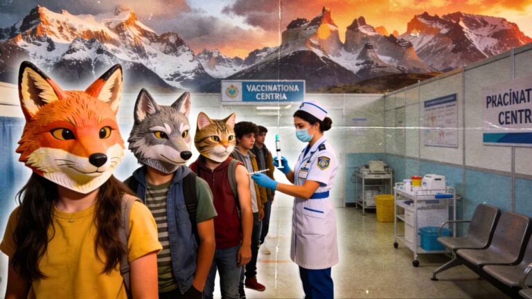 Campaña del Ministerio de Salud de Neuquén que aprovecha el fenómeno therian para impulsar la vacunación.