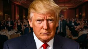 Agentes del Servicio Secreto evacuando a Trump durante el tiroteo en la Cena de Corresponsales 2026