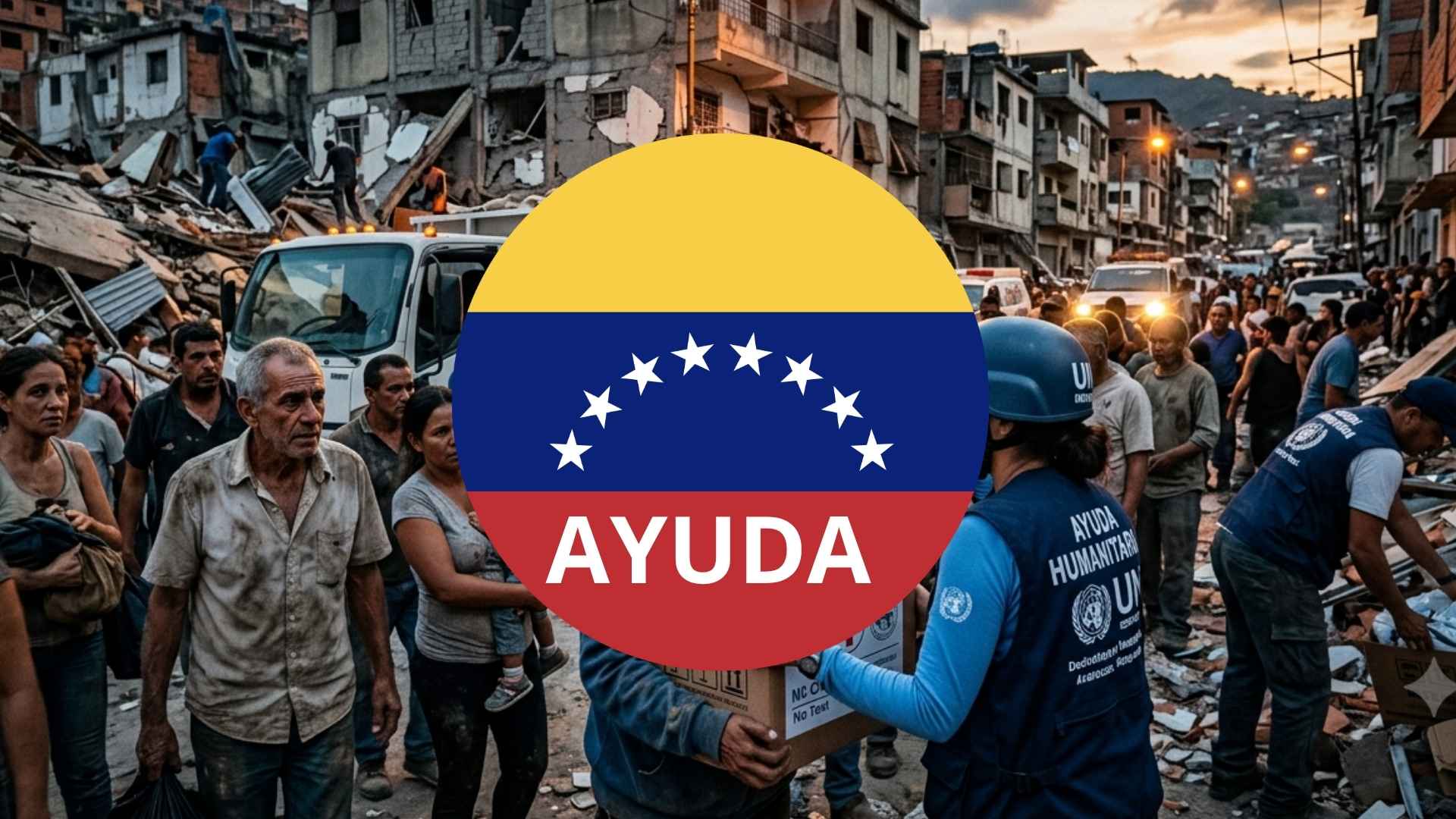 Ayuda monetaria a Venezuela desde Chile tras el terremoto