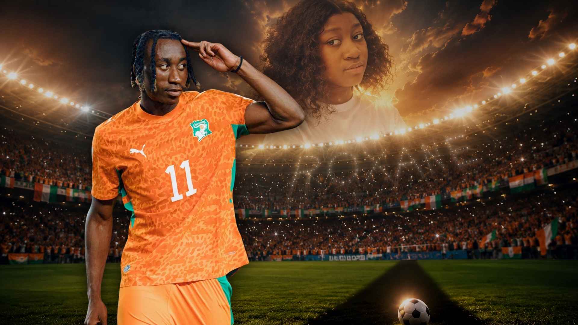 Yan Diomande, extremo de Costa de Marfil, celebra un gol durante el Mundial 2026 en un partido de la fase de grupos
