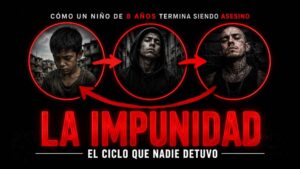 Niño chileno creciendo en un barrio marcado por la violencia y el reclutamiento de menores, imagen del documental La Impunidad de Julio Rejón
