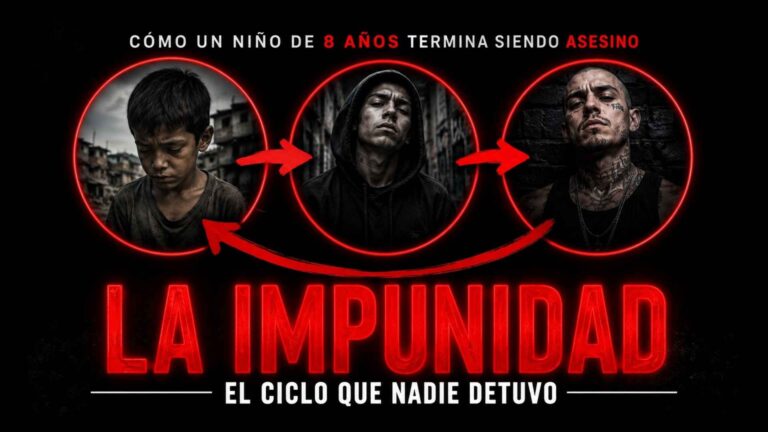 Niño chileno creciendo en un barrio marcado por la violencia y el reclutamiento de menores, imagen del documental La Impunidad de Julio Rejón