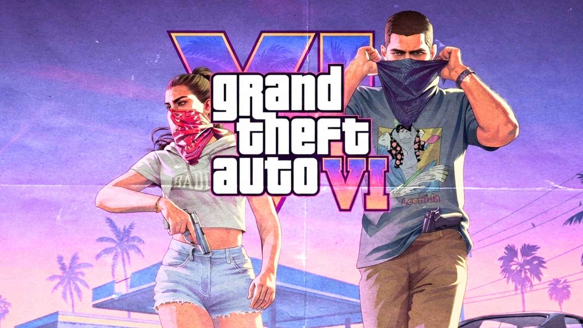 iltración de GTA 6 por Cyberleek con gameplay real y controles de videojuego con efecto glitch neón