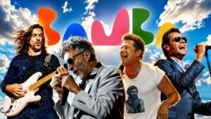 Cartel del Festival Bamba 2026 en Parque O'Higgins, Santiago, con Marc Anthony, Juanes, Fito Páez y Carlos Vives
